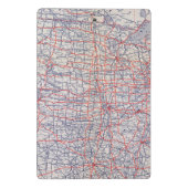 Road map United States Mini Klembord (Achterkant)