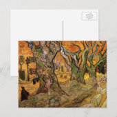 Road Menders by Vincent van Gogh Briefkaart (Voorkant / Achterkant)
