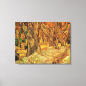 Road Menders by Vincent van Gogh Canvas Afdruk (Voorkant)
