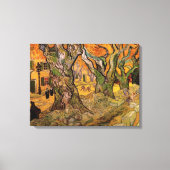 Road Menders by Vincent van Gogh Canvas Afdruk (Voorkant)