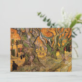 Road Menders by Vincent van Gogh Kaart (Staand voorkant)