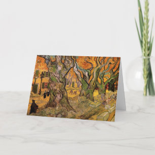 Road Menders by Vincent van Gogh Kaart