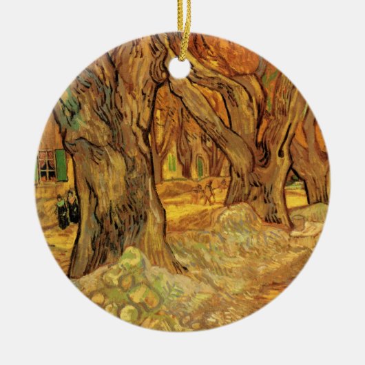 Road Menders by Vincent van Gogh Keramisch Ornament (Voorkant)