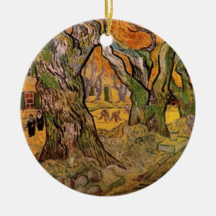 Road Menders by Vincent van Gogh Keramisch Ornament