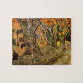 Road Menders by Vincent van Gogh Legpuzzel (Horizontaal)