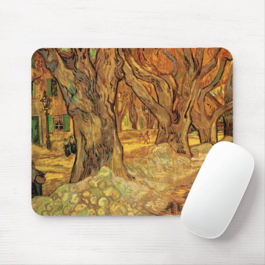 Road Menders by Vincent van Gogh Muismat (Met muis)