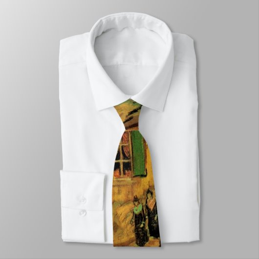 Road Menders by Vincent van Gogh Stropdas (Gebonden)