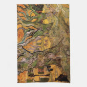 Road Menders by Vincent van Gogh Theedoek (Verticaal)