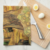 Road Menders by Vincent van Gogh Theedoek (Quarter Fold)