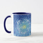 Road met Cypress en Star (1890) Vincent Van Gogh Mok (Links)