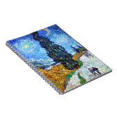 Road met Cypress en Star (1890) Vincent Van Gogh Notitieboek (Rechterzijde)