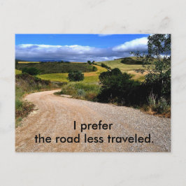 Road Miness Traveling Briefkaart