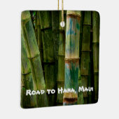 Road naar Hana, Maui, Hawaii Keramisch Ornament (Rechts)