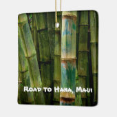 Road naar Hana, Maui, Hawaii Keramisch Ornament (Links)