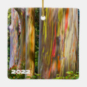 Road naar Hana, Maui, Hawaii Keramisch Ornament (Achterkant)