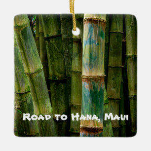 Road naar Hana, Maui, Hawaii Keramisch Ornament