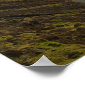 Road naar het opstijgen van de Quiraing op het eil Poster (Hoek)