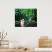Road naar Hilversum (0749 I) Poster (Keuken)