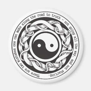 Road naar Truth Yin Yang Magneet