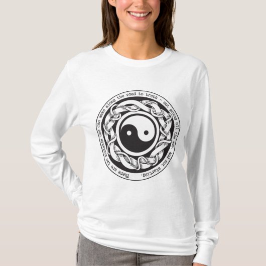 Road naar Truth Yin Yang T-shirt (Voorkant)