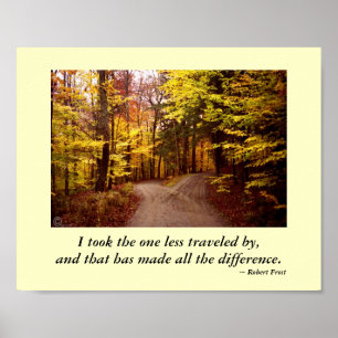 Road Niet in gebruik Poster