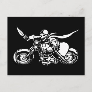 Road Pirate-bw Briefkaart