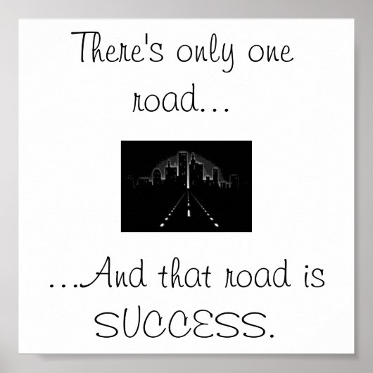 Road Poster (Voorkant)