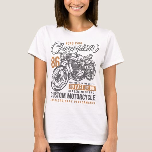 Road Race Champion T-shirt (Voorkant)