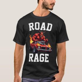 ROAD RAGE AMERIKAANSE SPIERWAGEN T-SHIRT