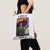Road Rage Canvas tas (Dichtbij)