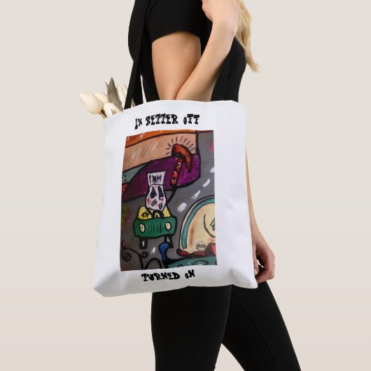 Road Rage Canvas tas (Dichtbij)