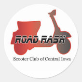 Road Rash SC Sticker (Voorkant)
