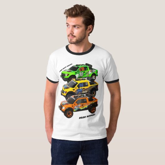 Road Rippers come-back Racers T-shirt (Voorkant volledig)