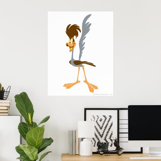 ROAD RUNNER™ Artistisch Poster (Thuiskantoor)