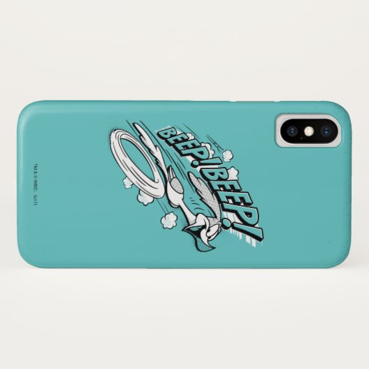 ROAD RUNNER™ BEEP BEEP!™ Halftone Case-Mate iPhone Case (Achterkant (horizontaal))