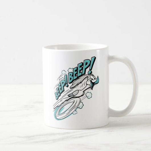 ROAD RUNNER™ BEEP BEEP!™ Halftone Koffiemok (Rechts)