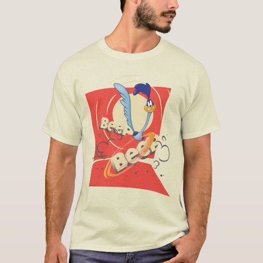 ROAD RUNNER™ BEEP BEEP!™ Zonsondergang Grafisch T-shirt (Voorkant)