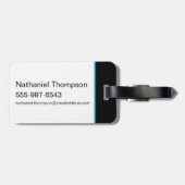 ROAD RUNNER™ Football Club Badge Bagagelabel (Achterkant horizontaal)