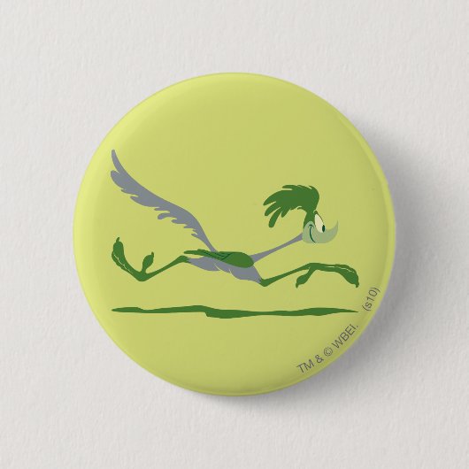 ROAD RUNNER™ gaat snel Ronde Button 5,7 Cm (Voorkant)