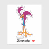 ROAD RUNNER™ Hoofd gekanteld Sticker (Vel)