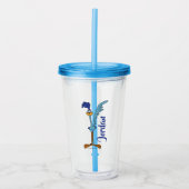 ROAD RUNNER™ in kleur Acryl Drinkbeker (Voorkant)