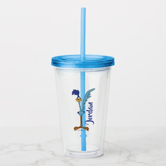 ROAD RUNNER™ in kleur Acryl Drinkbeker (Voorkant)