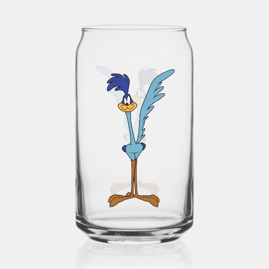 ROAD RUNNER™ in kleur Blikvorm Glas (Voorkant)
