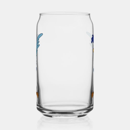 ROAD RUNNER™ in kleur Blikvorm Glas (Links)