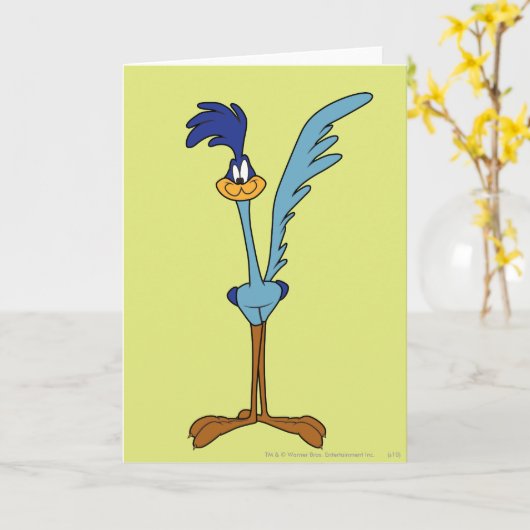 ROAD RUNNER™ in Kleur Kaart (Gele Bloem)