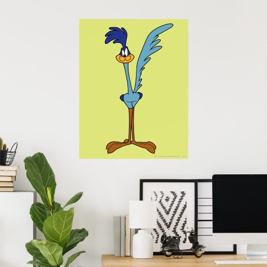 ROAD RUNNER™ in kleur Poster (Thuiskantoor)