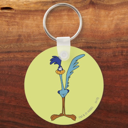 ROAD RUNNER™ in kleur Sleutelhanger (Voorkant)