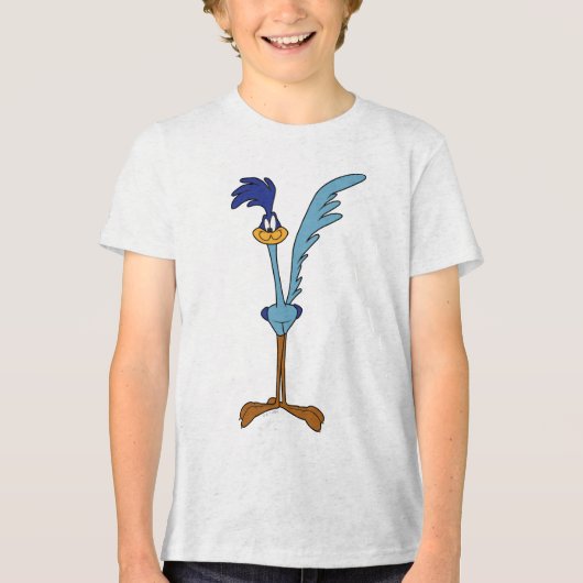 ROAD RUNNER™ in kleur Tri-Blend Shirt (Voorkant)