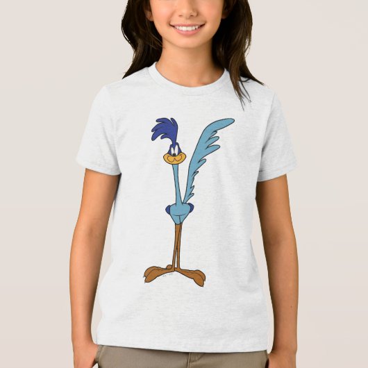 ROAD RUNNER™ in kleur Tri-Blend Shirt (Voorkant)