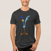ROAD RUNNER™ in kleur Tri-Blend Shirt (Voorkant)